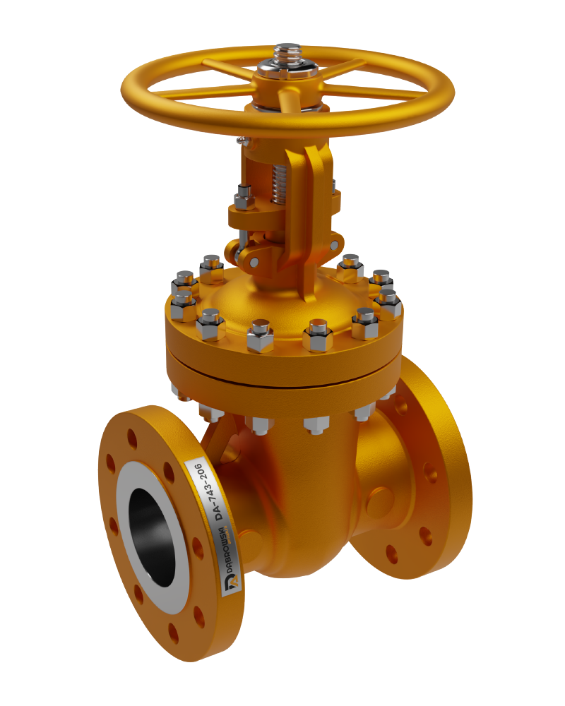 Zasuwa klinowa DA-743-206 Flange Gate Valve